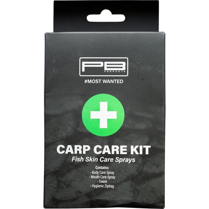 PB Products Carp Care Kit 2x 30ml Sprays incl. Towel in Zipbag
