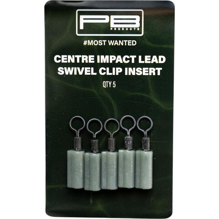 PB Products Centre Impact Lead Swivel Clip Insert 5pcs