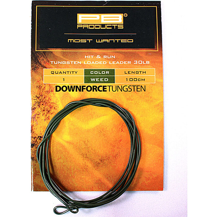 PB Products Downforce Tungsten Loaded Leader Weed 100cm