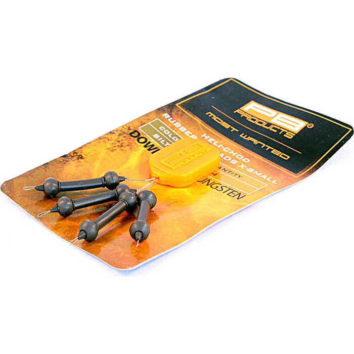 PB Products Downforce Tungsten X-Small Heli-Chod Rubber and Beads Silt