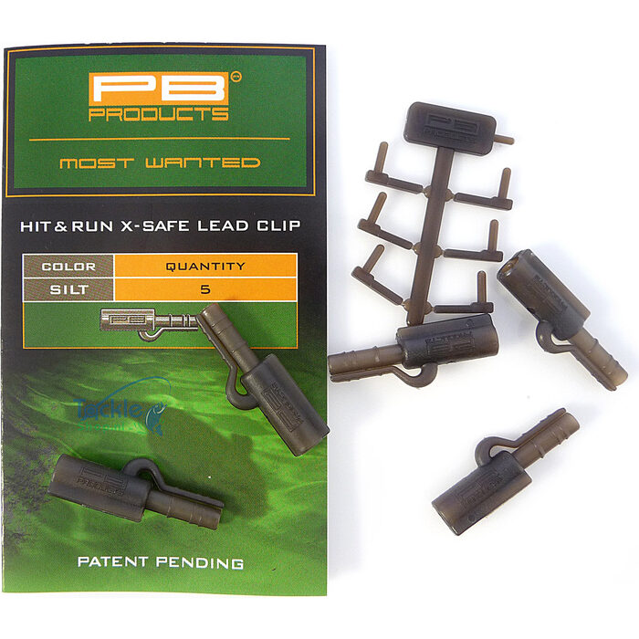 PB Products Hit and Run X-Safe Leadclip Silt