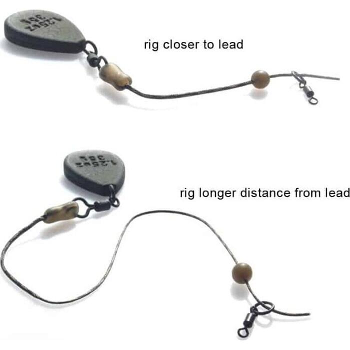 PB Products Naked Chod/Helicopter System Tapered Bead 6st Weed