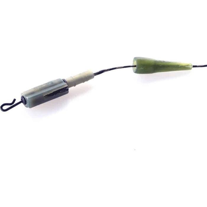 PB Products R2G Silk Ray Hit and Run Leadclip Leader 90cm Silt