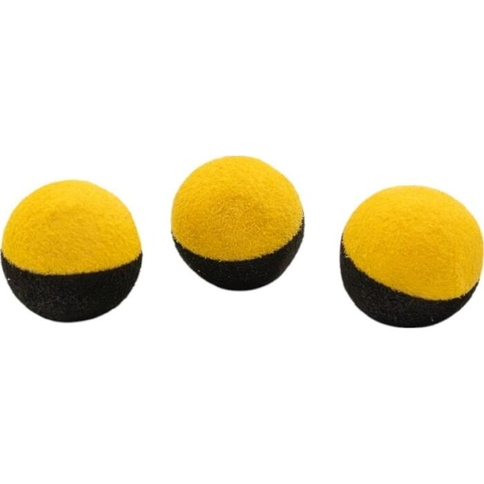 PB Products Zig Boilie 15mm Yellow/Black 6pcs