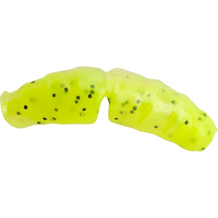 Berkley Powerbait Action Waxies 2cm Chartreuse Shad