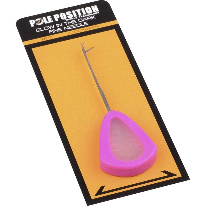 Pole Position Glow In The Dark Needles Fine Pink Needle