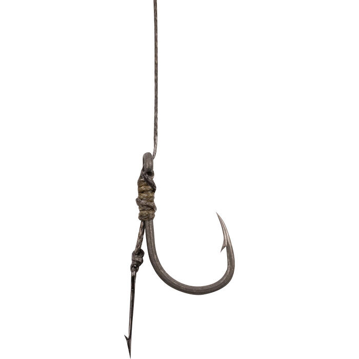 Korum Power Braid Spiked Method Hair Rigs 15lb #10