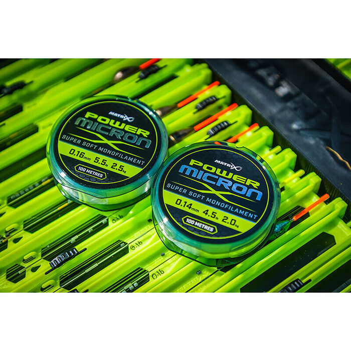 Matrix Power Micron X 100m 0.23mm 9.5lb - 4.3kg