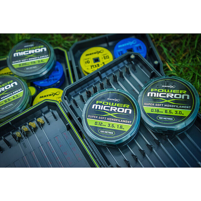 Matrix Power Micron X 100m 0.23mm 9.5lb - 4.3kg