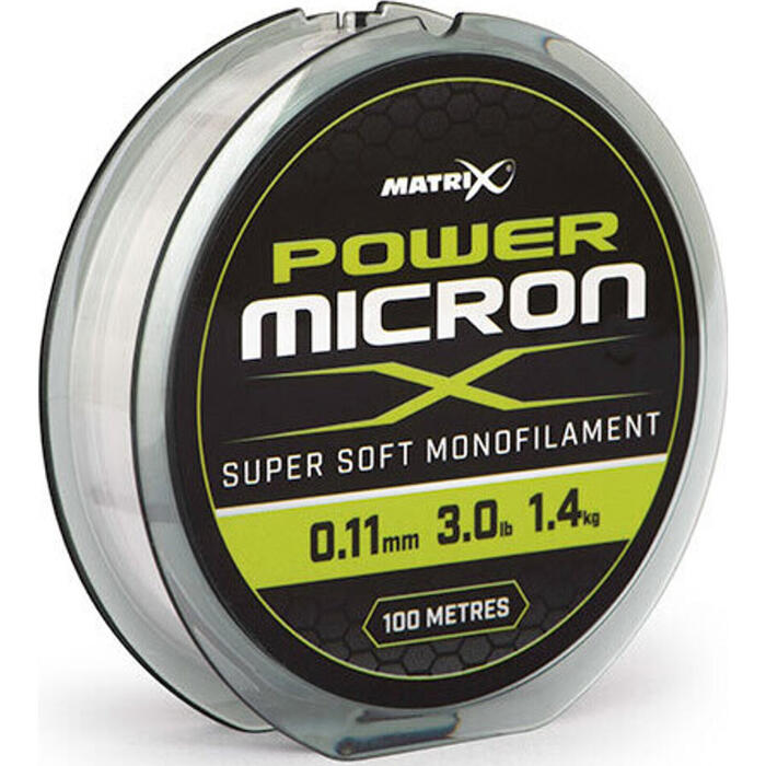 Matrix Power Micron X 100m 0.11mm 3.0lb - 1.4kg