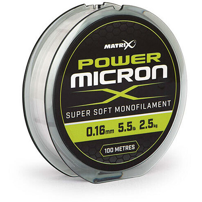 Matrix Power Micron X 100m 0.16mm 5.5lb - 2.5kg