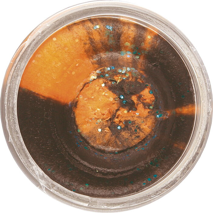 Berkley Powerbait Glitter Black Orange