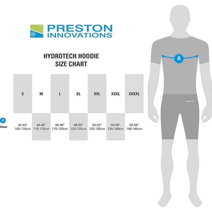 Preston Hydrotech Pullover Hoodie XXXXL