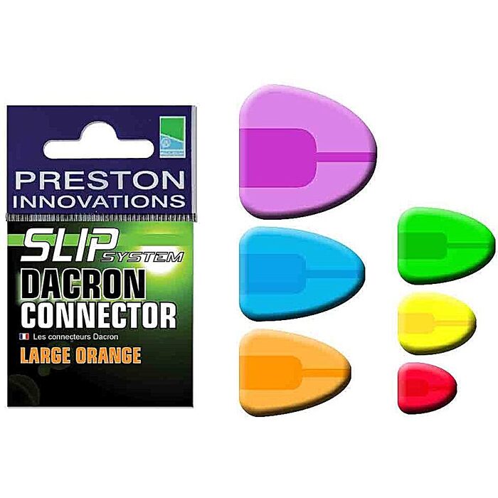 Preston Slip Dacron Connector Exrta Large Blue