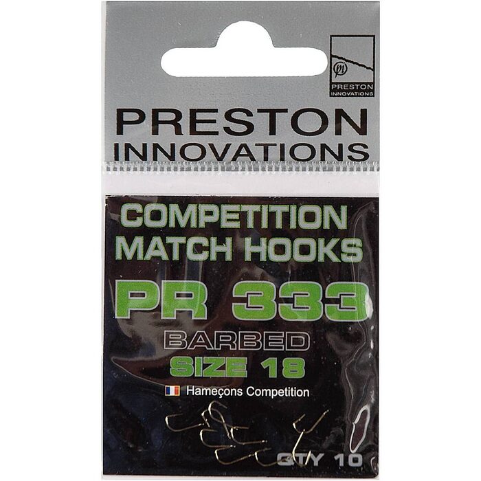Preston PR-333 competition Hooks Size 12