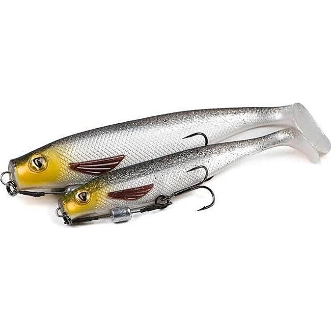 Fox Rage Pro Shad Loaded 18cm 46gr Silver Halo