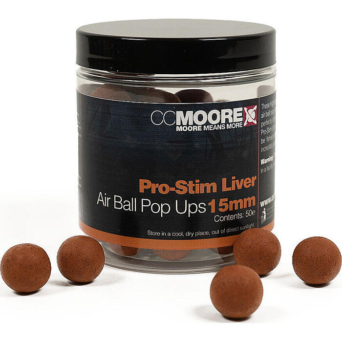 CC Moore Pro-Stim Liver Air Ball Pop Ups 15mm