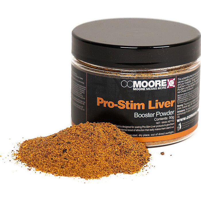 CC Moore Pro-Stim Liver Bait Booster Powder 50g