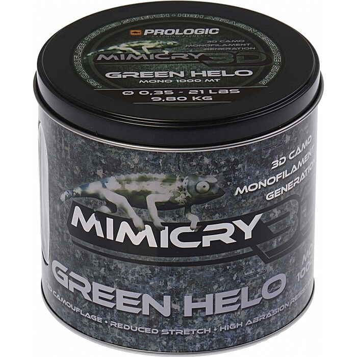 Prologic Mimicry Green Helo 1000m 15lbs 7.1kg 0.30mm
