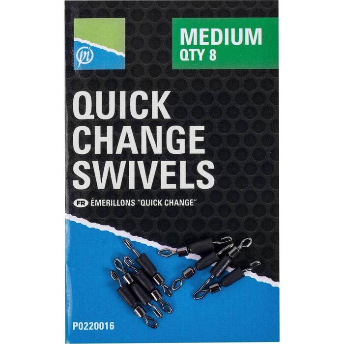 Preston Quick Change Swivels Medium