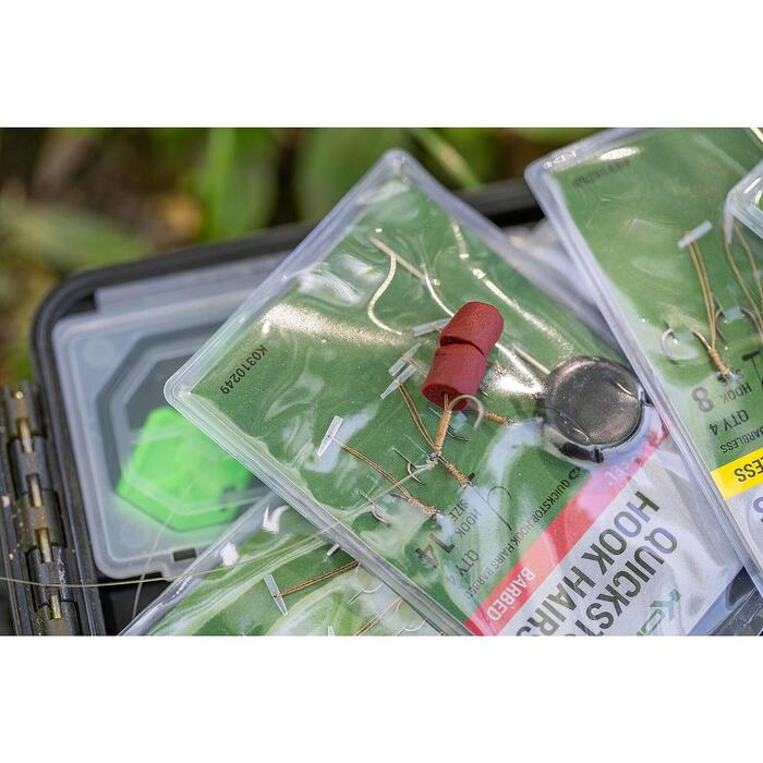 Korum Quickstop Hook Hairs Barbed #8