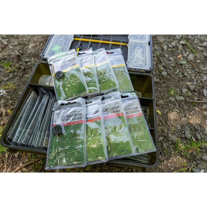 Korum Quickstop Hook Hairs Barbed #8