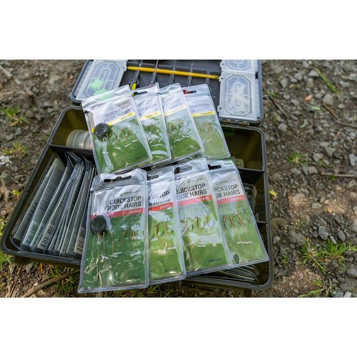 Korum Quickstop Hook Hairs Barbed #8