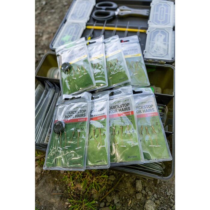 Korum Quickstop Hook Hairs Barbed #8