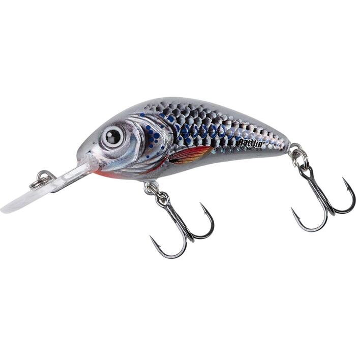 Salmo Rattlin Hornet 4,5cm Floating Silver Holographic Shad