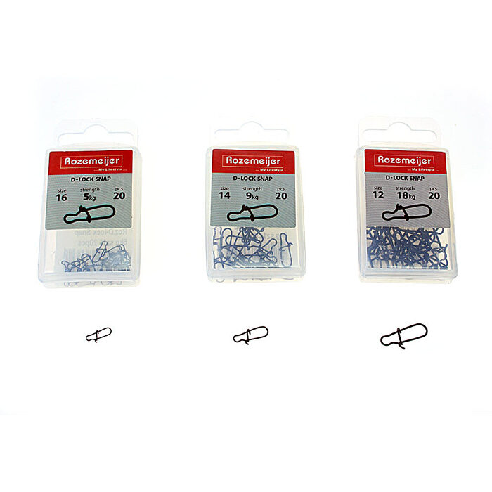Rozemeijer D-lock Snap 5kg sz16 20pcs