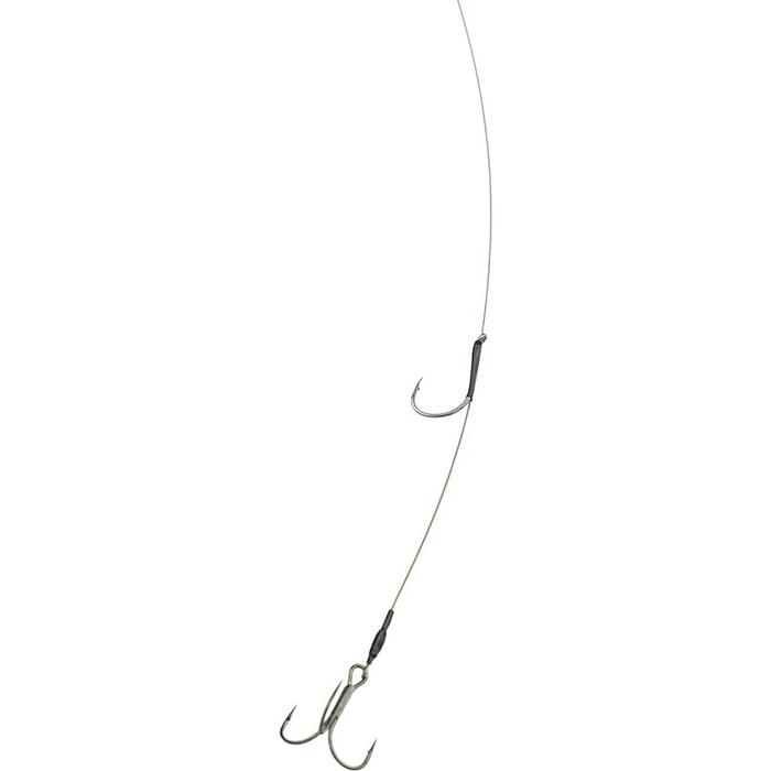 Rozemeijer Deadbait Leaders 1x single + #4 treble 50cm 30lb