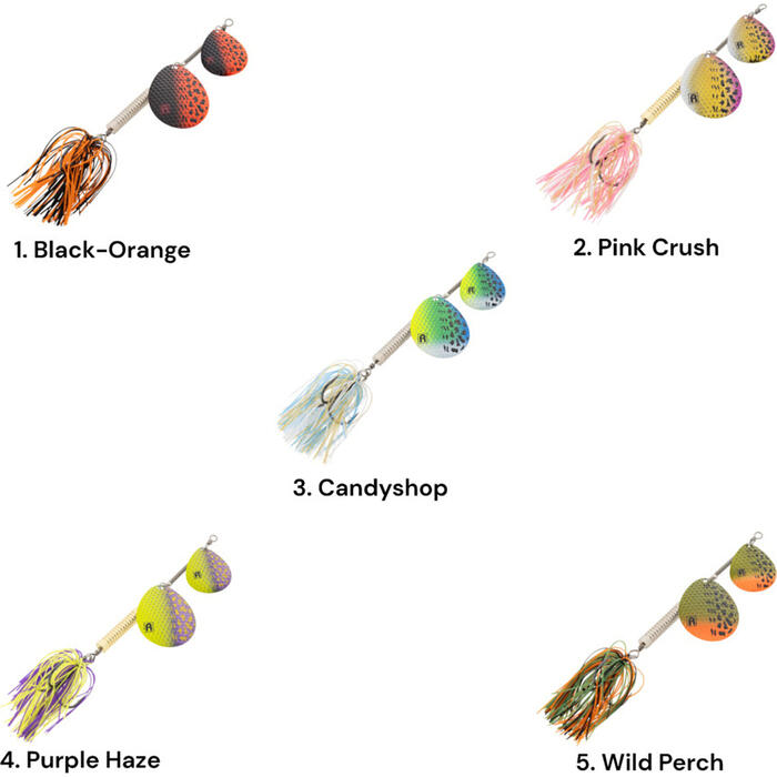 Rozemeijer Dr. Skirt Tandem 32g Wild Perch #2/0 BKK