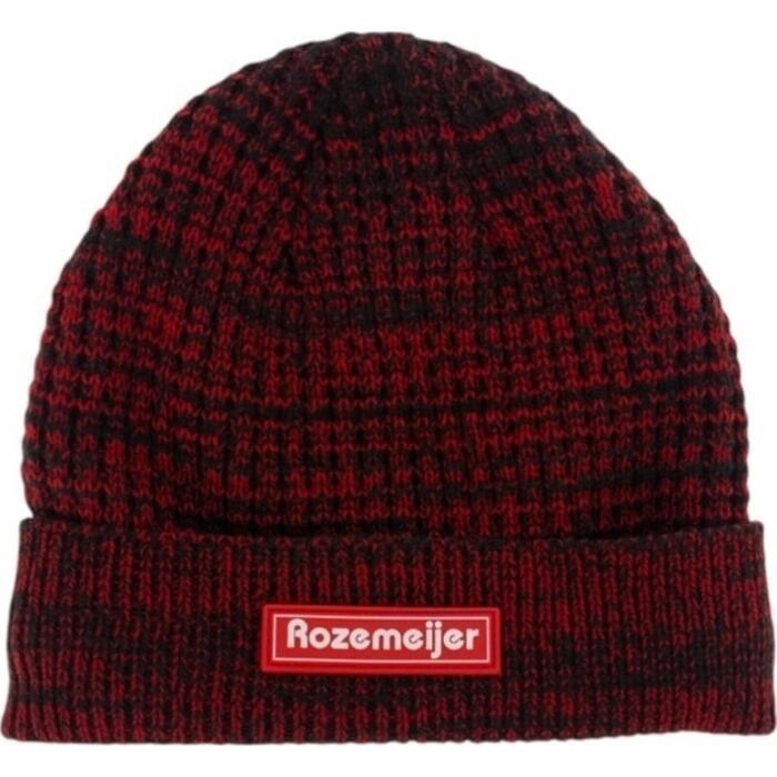 Rozemeijer Fleece Beanie Red/Black