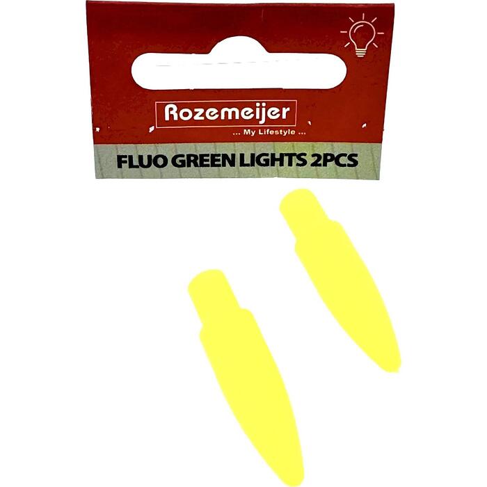 Rozemeijer Dart Float Fluo Green Lights for Pike and Dart Float with light 2p