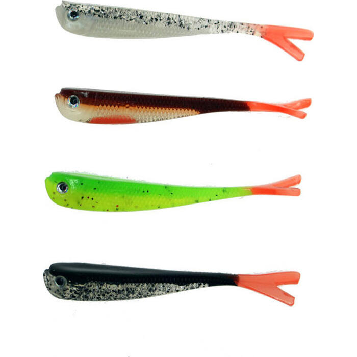 Rozemeijer Urban Sense V-Tail 8cm Black Beauty 5st