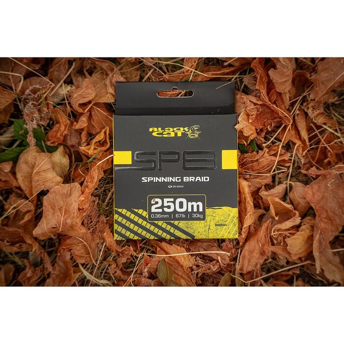 Black Cat SP8-Braid 0.36mm 30kg 250m Sky Grey