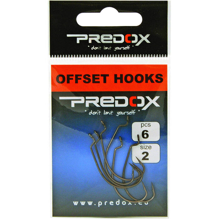 Predox Dropshot Offset Hooks #1 6st