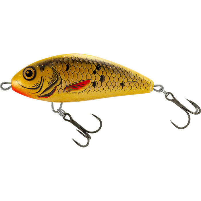 Salmo Fatso Floating 12cm 59gr - Bleeding Golden Bait