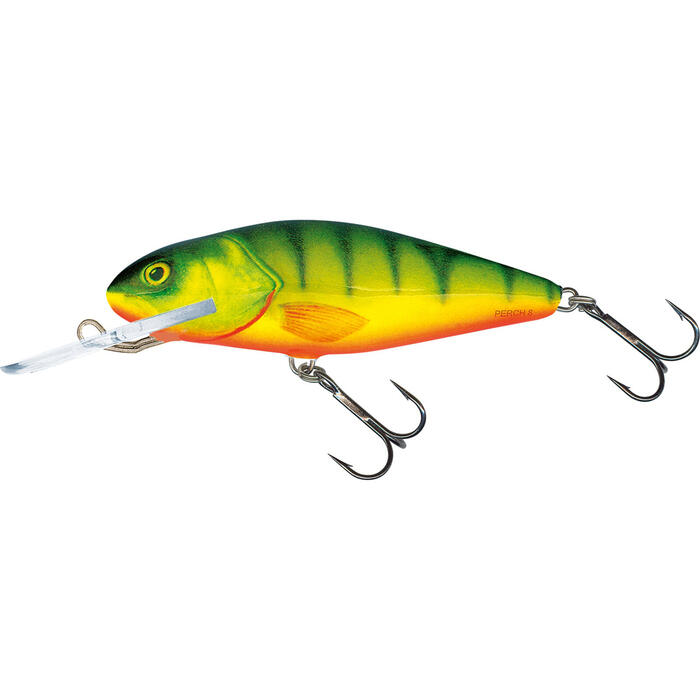 Salmo Perch 8cm Deeprunner 14gr Floating Hot Perch