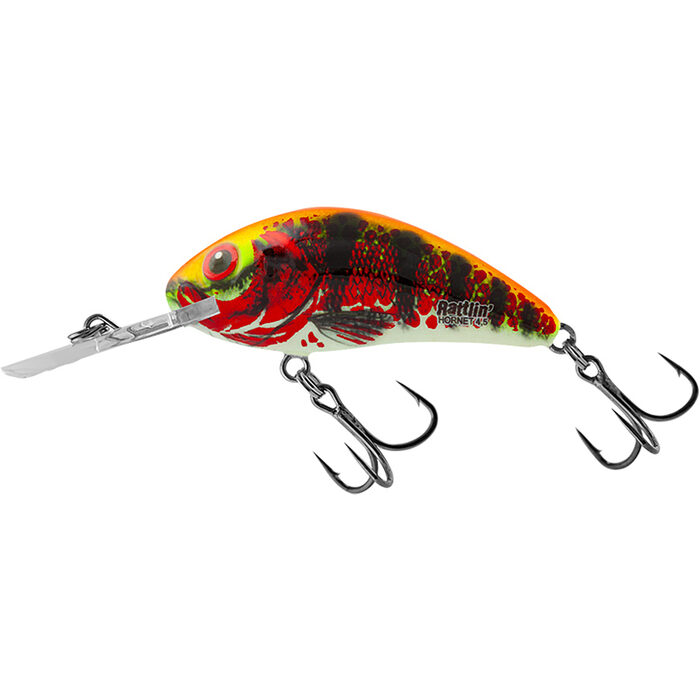 Salmo Rattlin Hornet Floating 3.5cm Holo Red Perch 3gr