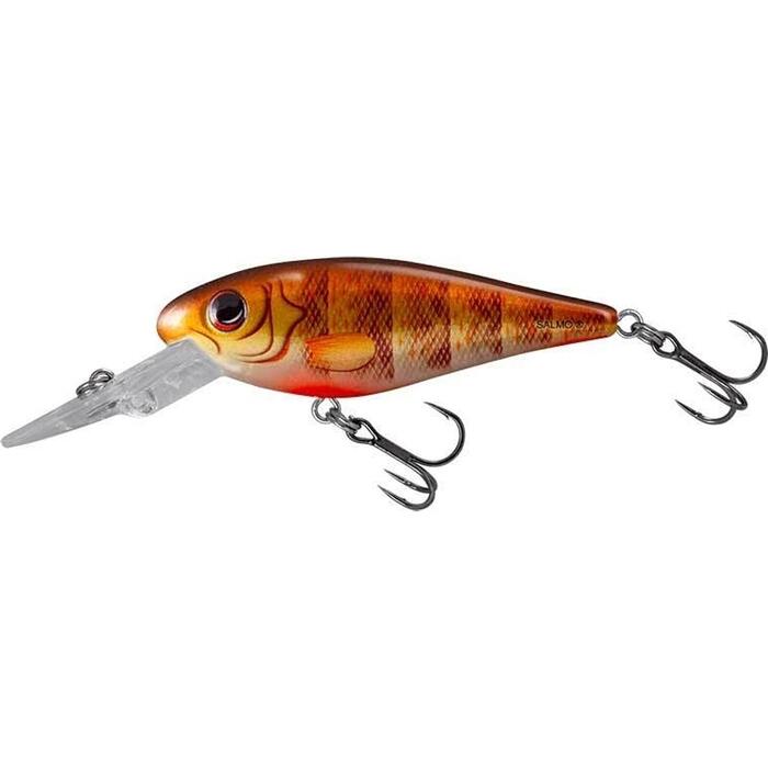 Salmo Rattlin’ Executors 5cm SDR Clear Brown Perch