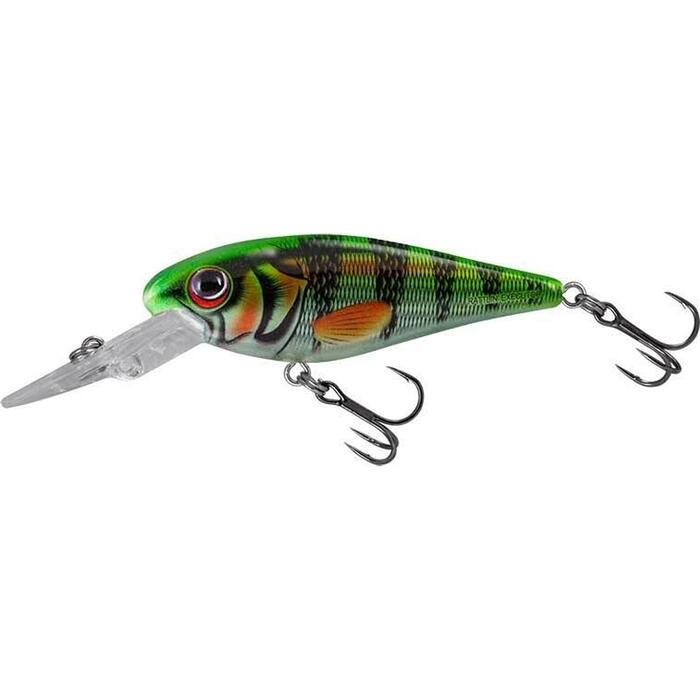 Salmo Rattlin’ Executors 7cm SDR Clear Hot Perch