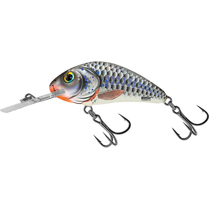 Salmo Rattlin Hornet Floating 4.5cm Silver Holographic Shad 6gr