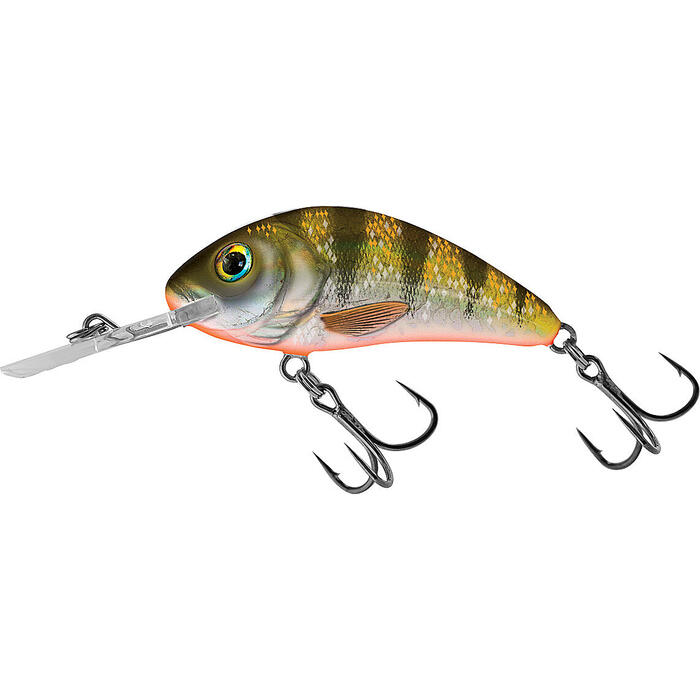 Salmo Rattlin Hornet Floating 3.5cm Yellow Holographic Perch 3gr