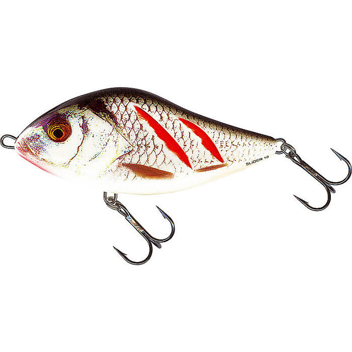 Salmo Slider Sinking 5cm 8gr Wounded Real Grey Shiner