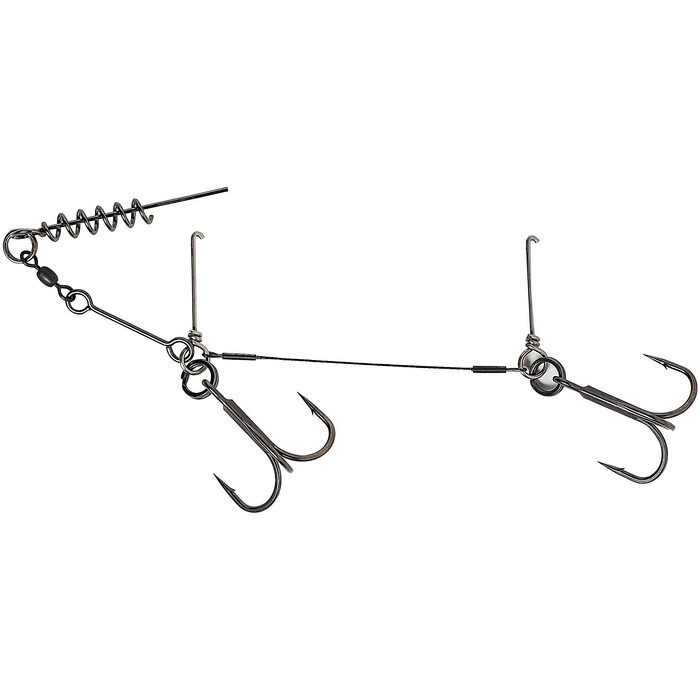 Savage Gear 1X7 Titanium Corkscrew Stinger Double #1/0