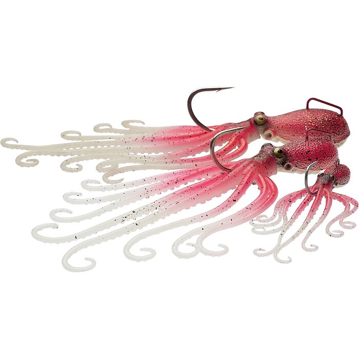 Savage Gear 3D Octopus 185gr 20cm UV Pink Glow