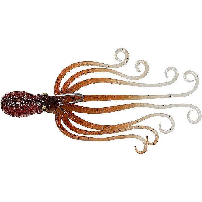 Savage Gear 3D Octopus 70gr 15cm Brown Glow