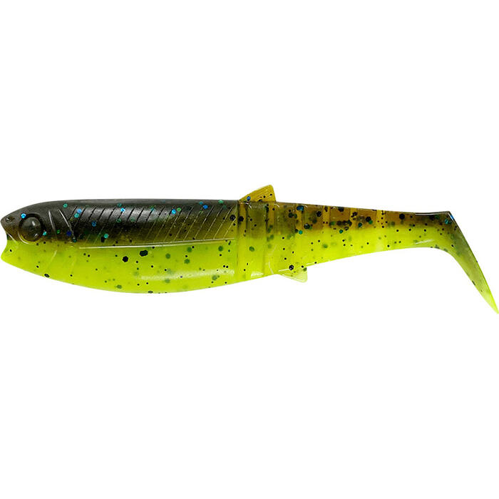 Savage Gear Cannibal Shad 15cm 33gr Chartreuse Pumpkin 2st