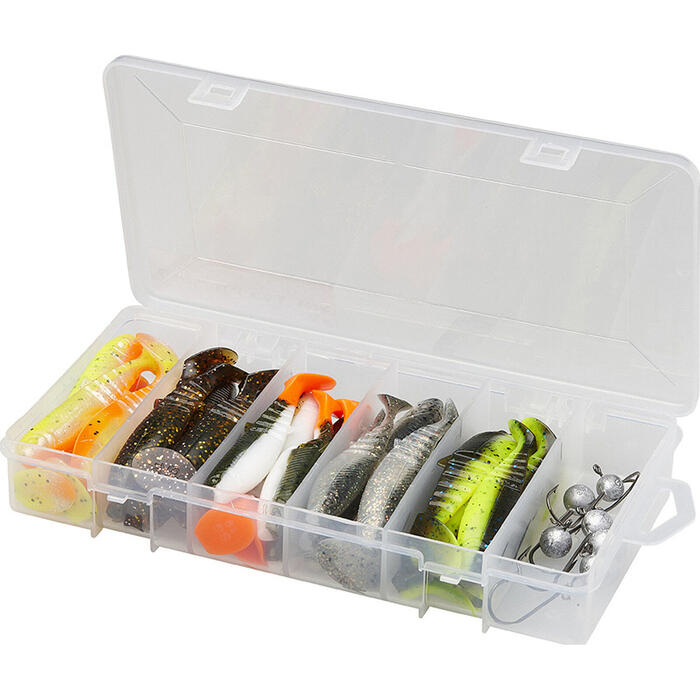 Savage Gear Cannibal Shad Kit 8 & 10cm Mixed Colors 36st